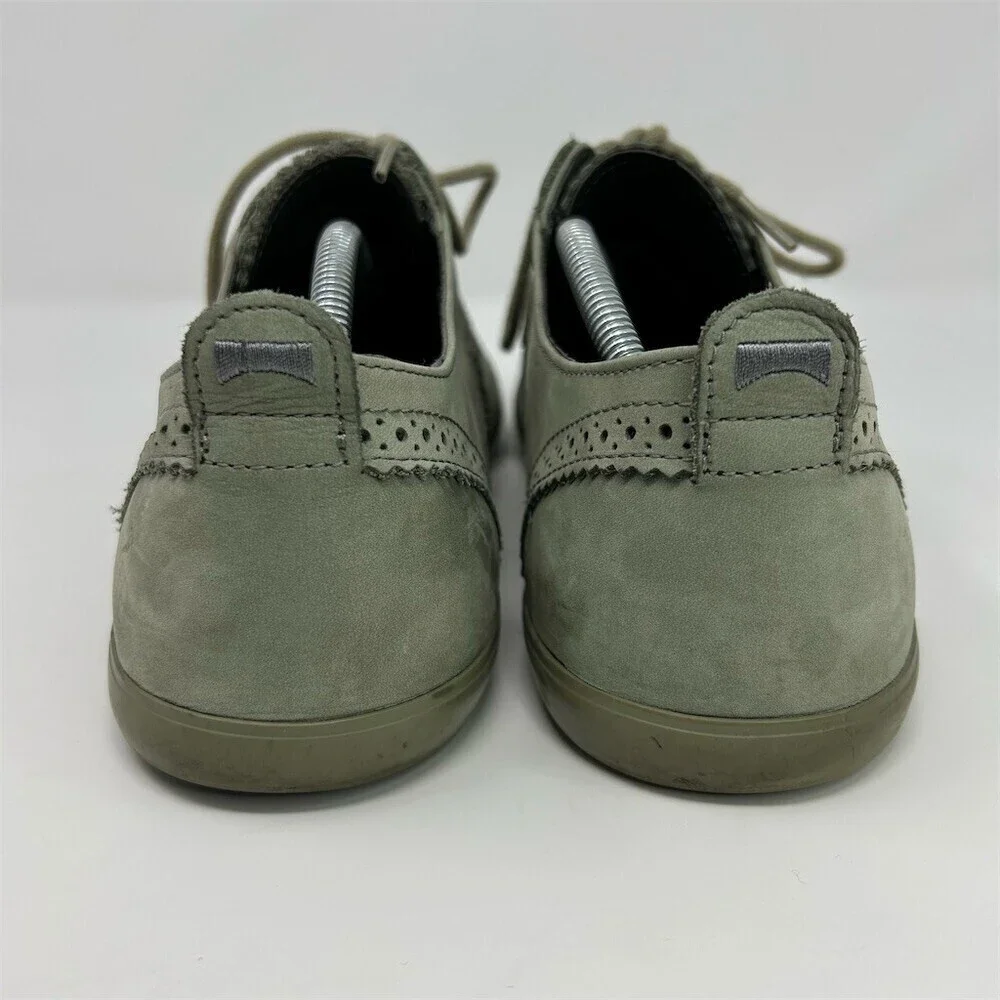 Camper Men's Green Wingtip Brogue Oxford Sneaker Lace Up Casual Shoes EU 44